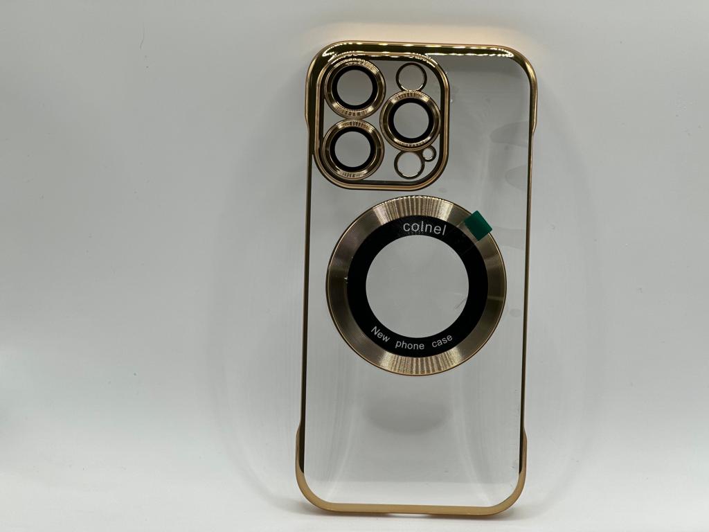 Funda para iPhone rígida con bordes laterales