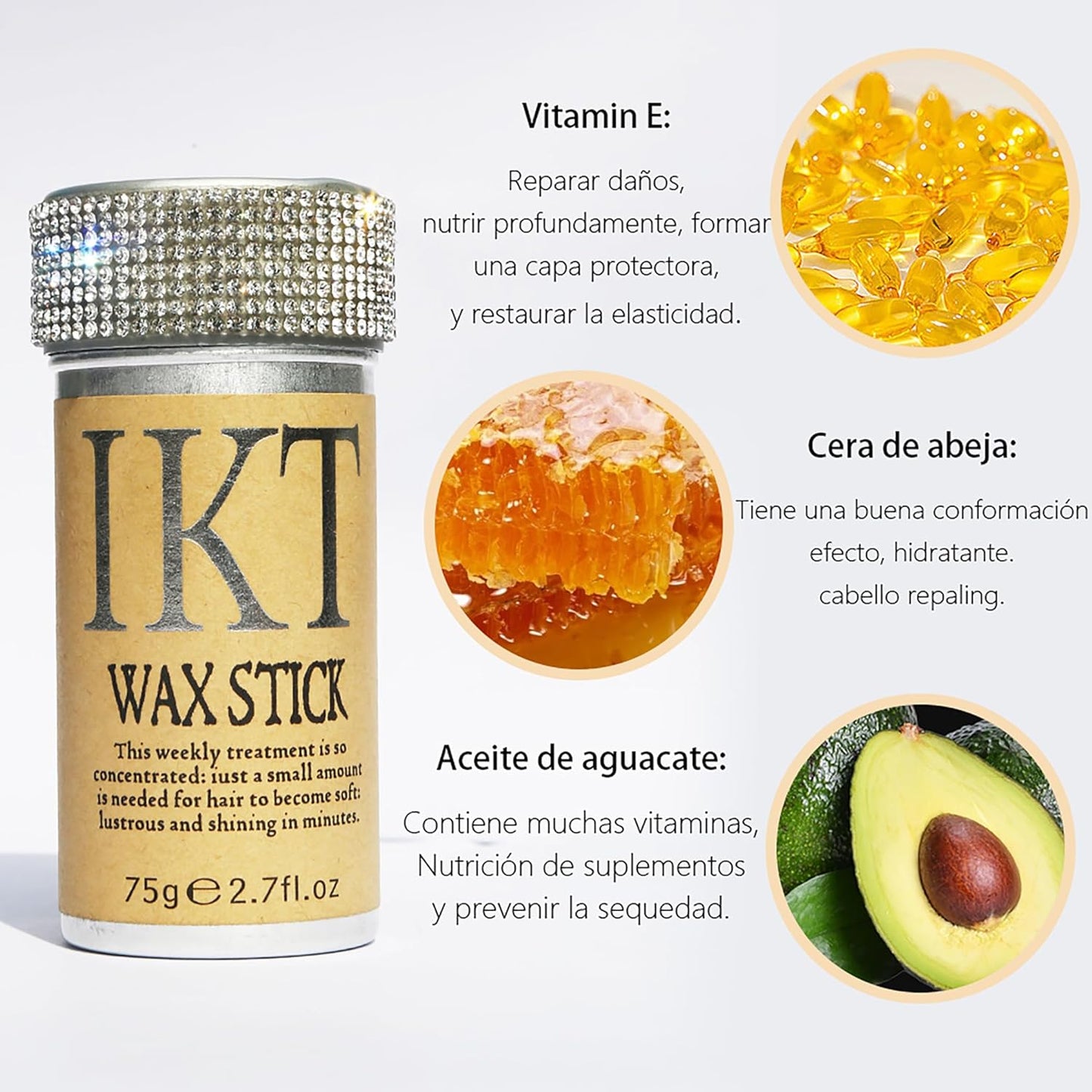 Wax Stick Barra De Cera Para Cabello