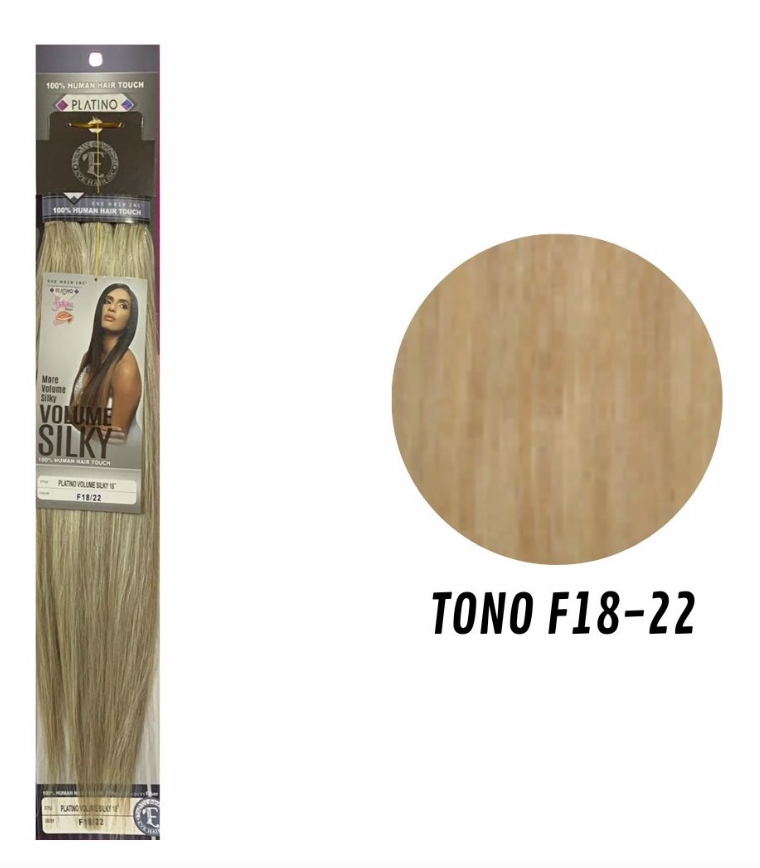 Extensión Cabello Fibra Natural Human Touch Volume Silky 22 pulgadas