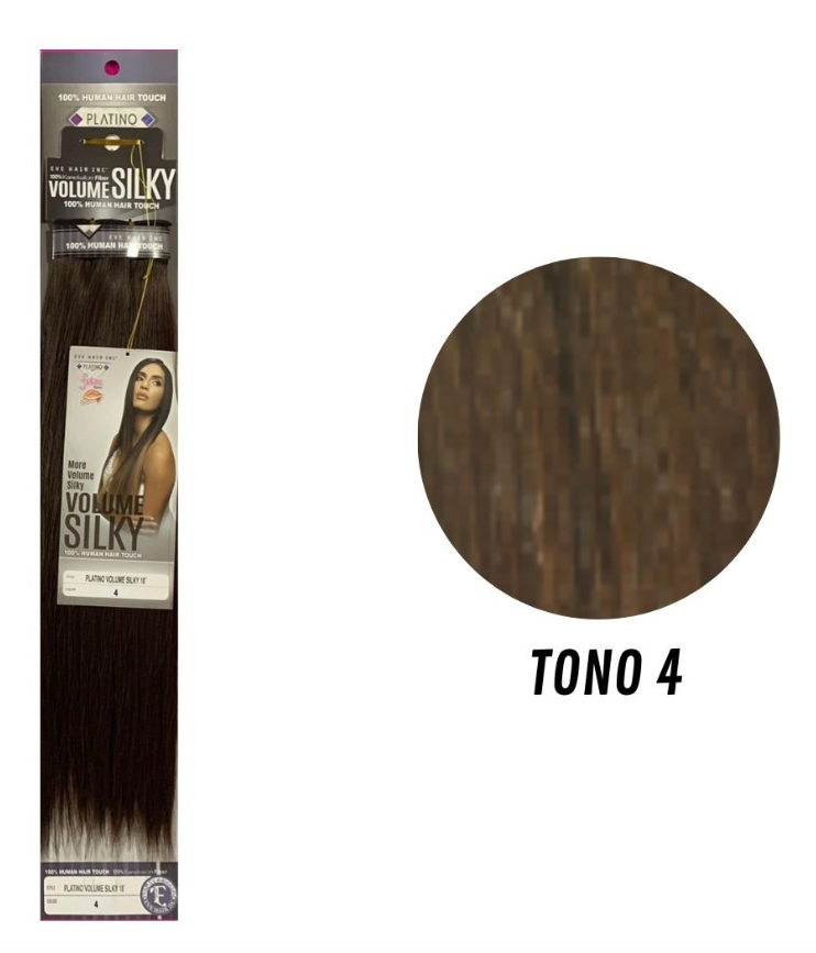 Extensión Cabello Fibra Natural Human Touch Volume Silky 22 pulgadas