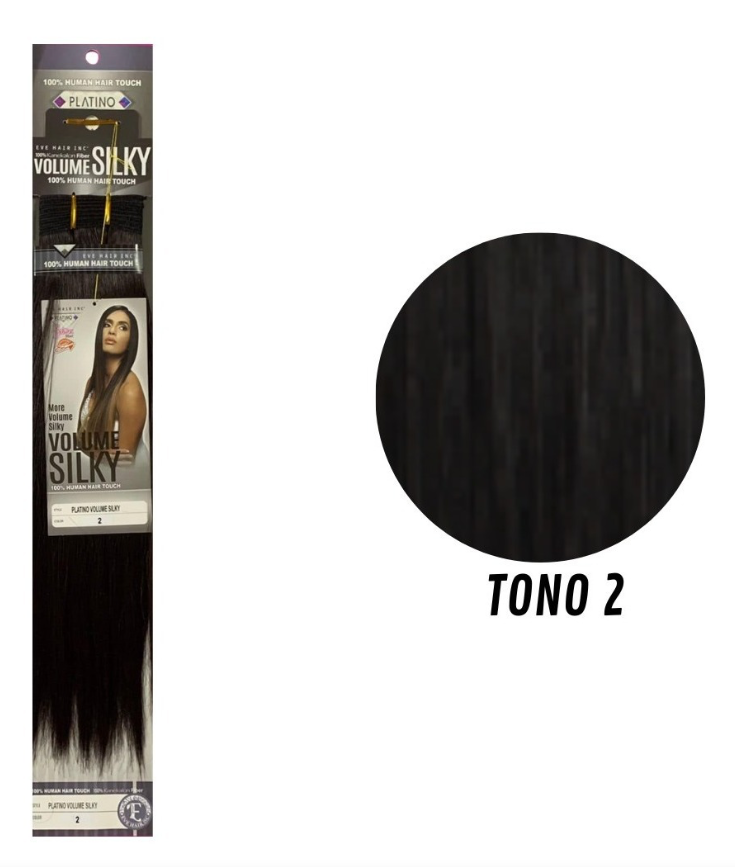 Extensión Cabello Fibra Natural Human Touch Volume Silky 22 pulgadas