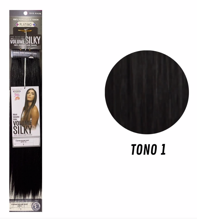 Extensión Cabello Fibra Natural Human Touch Volume Silky 22 pulgadas