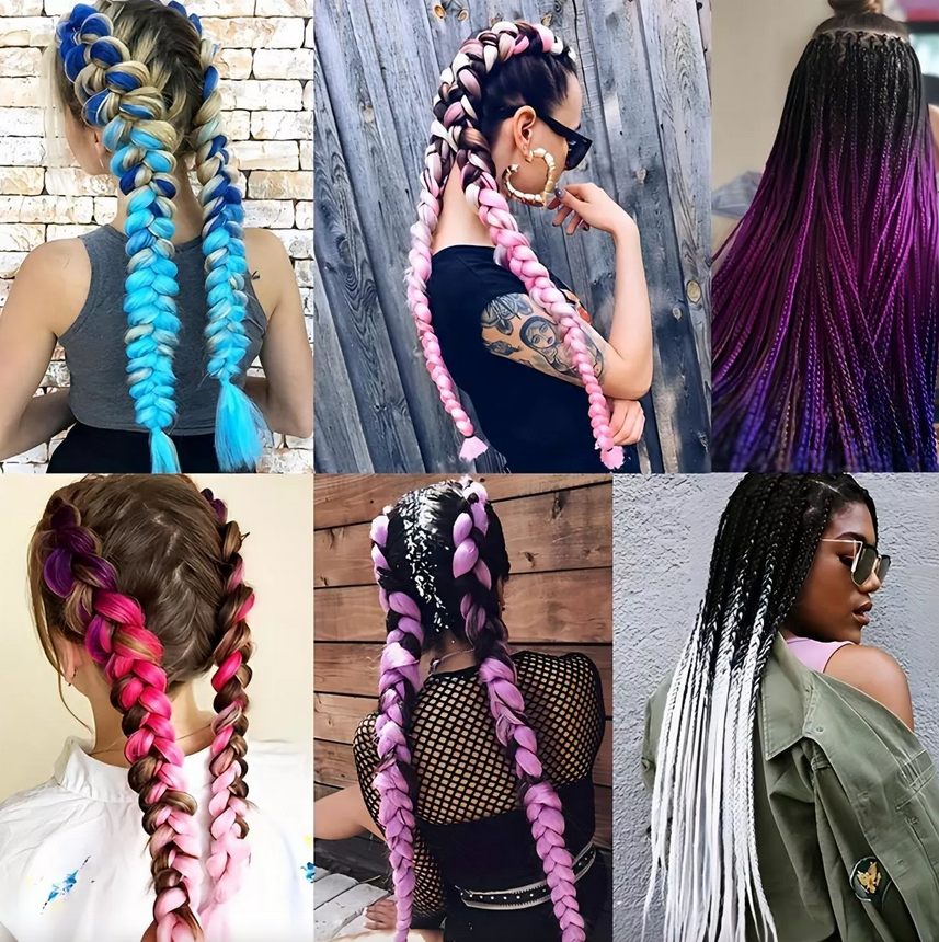Extensiones De Cabello Kanekalon -Compra Mayoreo codigo: Arilee9k