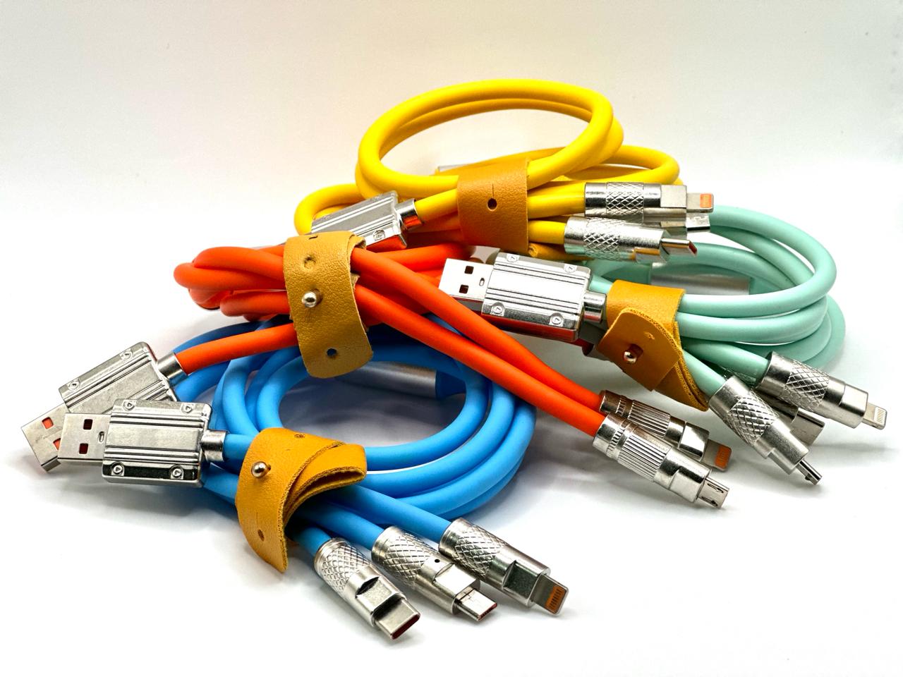 Cable multi salida USB A uso rudo