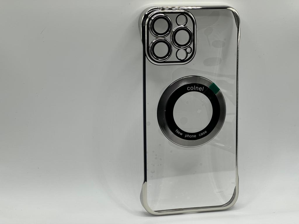 Funda para iPhone rígida con bordes laterales