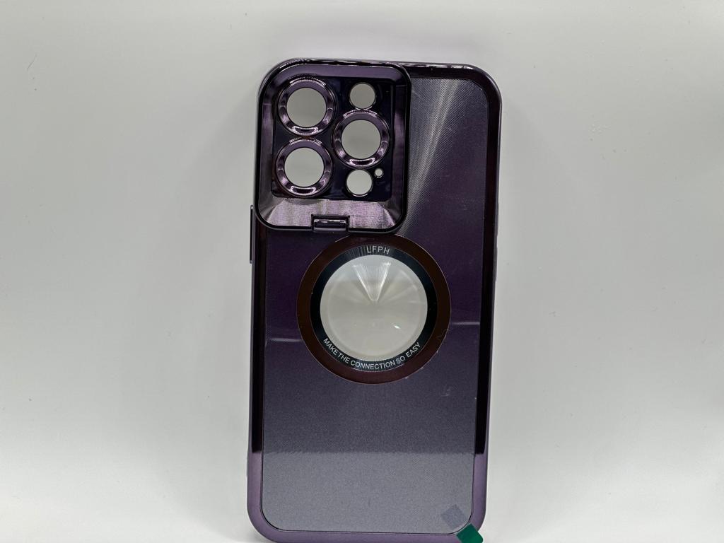 Funda para iPhone con protección de cámara